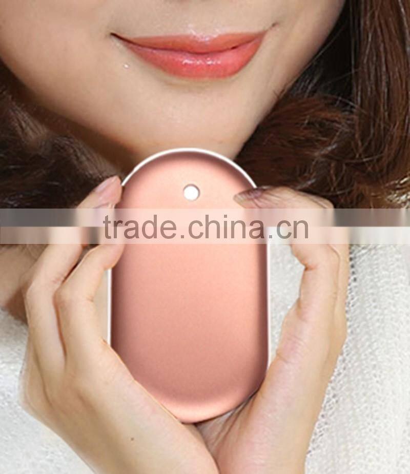 2016 New Design Fashion hand warmer mobile PowerBank 5200mAh