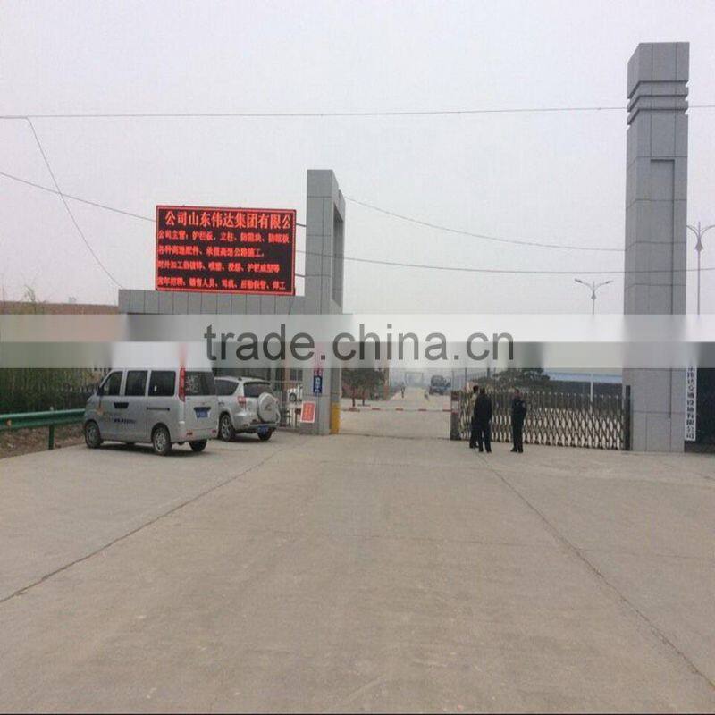 Galvanized Steel Guardrail Posts