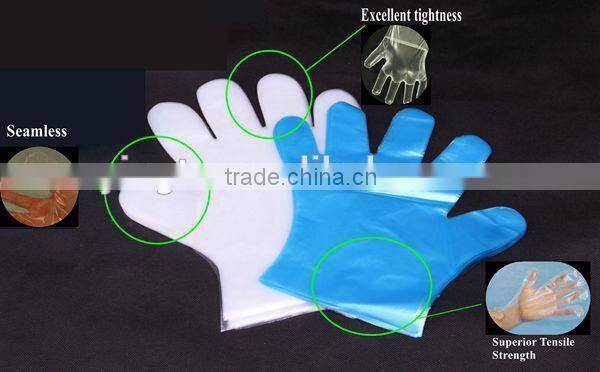 2015 canton fair hot sale new arrival blue working gloves
