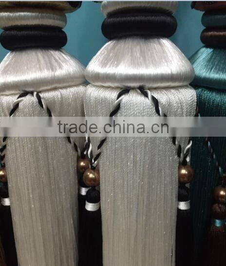 high quality decorative curtain tassel