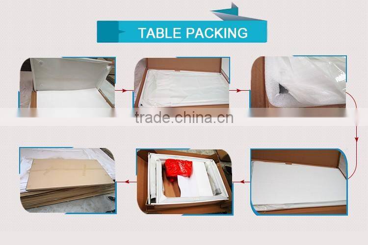 MDF frame wholesale modern glass coffee table