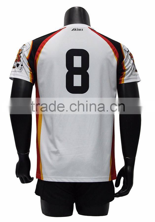 2016 custom sublimation football shirts with cheap price