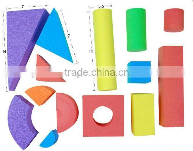 plastic large building blocks toy