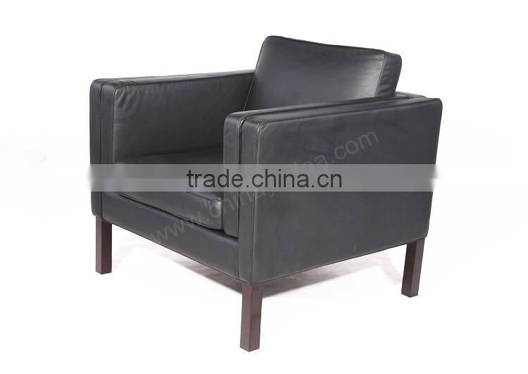 Danish Fredericia furniture Borge Mogensen 2311 armchair wooden legs