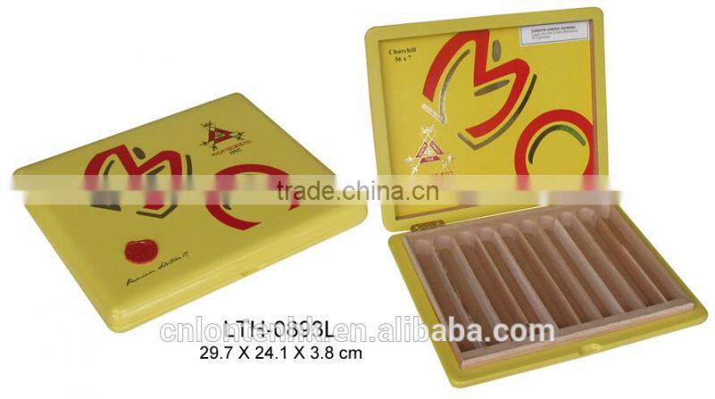 custom montechristo wooden cigar packing box wholesale cigar gift set