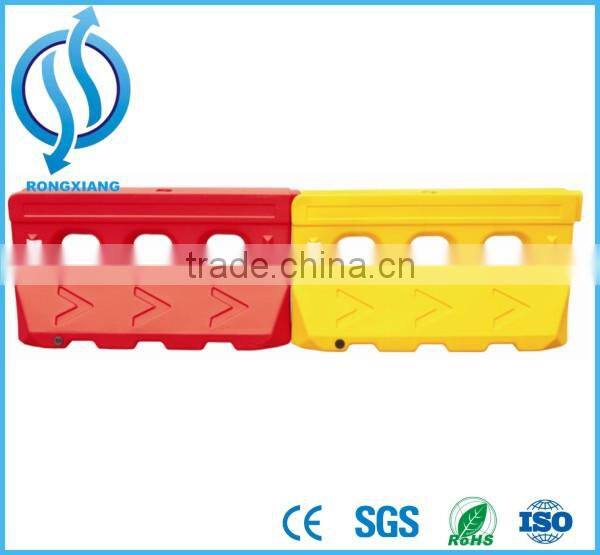Yellow Plastic Barriers for Sale Road Barrier Water Filled Weights