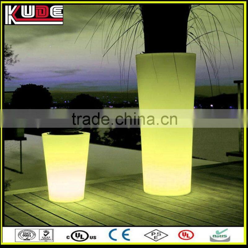 LED color changing Glowing Lamp Wedding Decor Party LED flowerpot