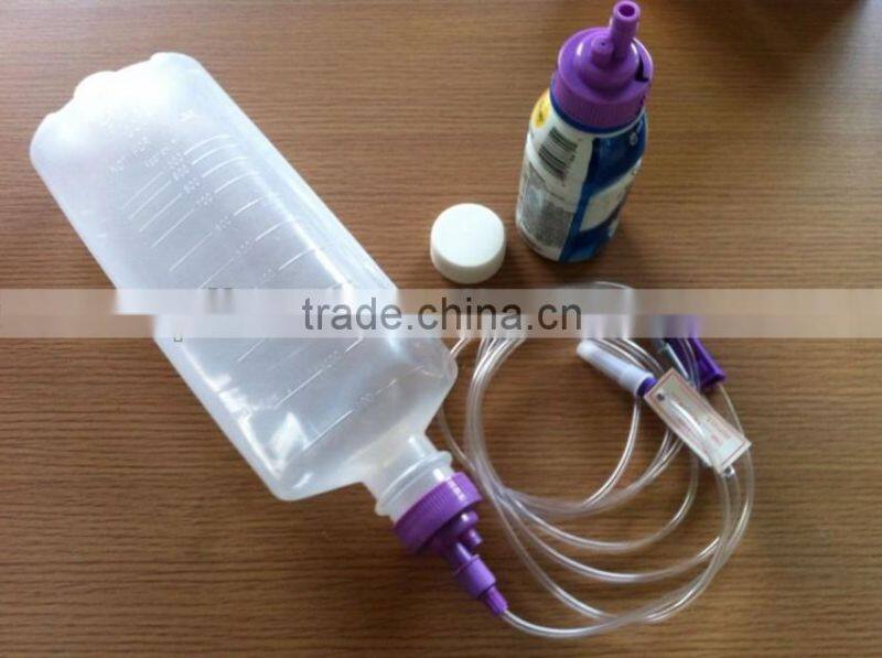 Pump Enteral Feeding set with Bottle