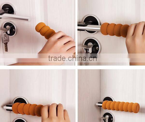 spiral anti-collision door handle protector baby safety handle protector FS0058