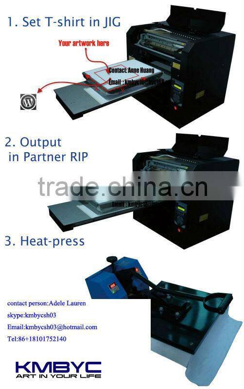 Eco solvent inkjet self-clean direct print for cd dvd/what printers print on cds