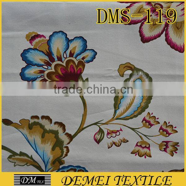 custom print,custom cotton upholstery sofa plain fabric