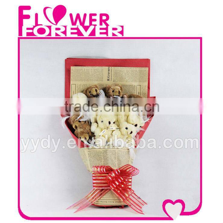 gorgeous teddy bear bouquet christmas gift for girls
