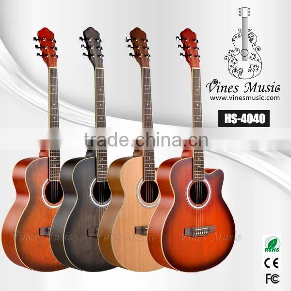 40 inch cutway acoustic guitar wholesale