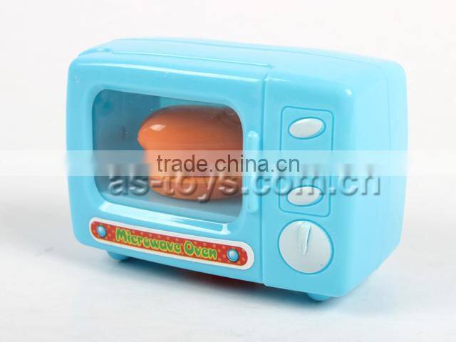 Newest &Hot product plastic mini kitchen wind up microwave oven toys