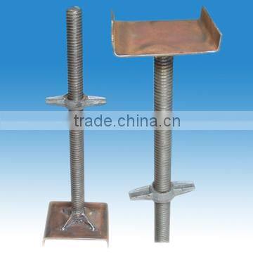 Galvanized Scaffolding Base Jack 120*120mm