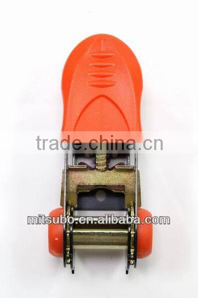 1" PLASTIC/STEEL EASY GRIP RATCHET BUCKLE