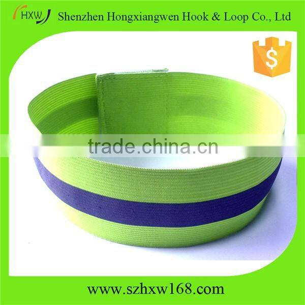 Hook And Loop Closure Elastic Reflective Adjustable Armband