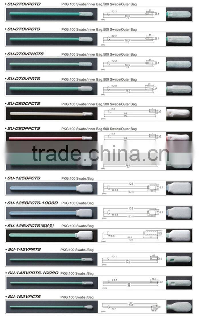 Industrial Microfiber Swab,for cleanroom use