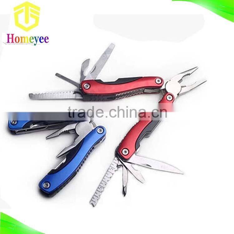 Survival pocket foldable plier with aluminum handle for promotion gift