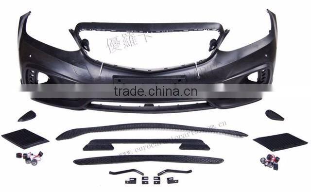 w212 W style body kit fit for w212 E-class E260 E300 E63 PP material excellent fitment