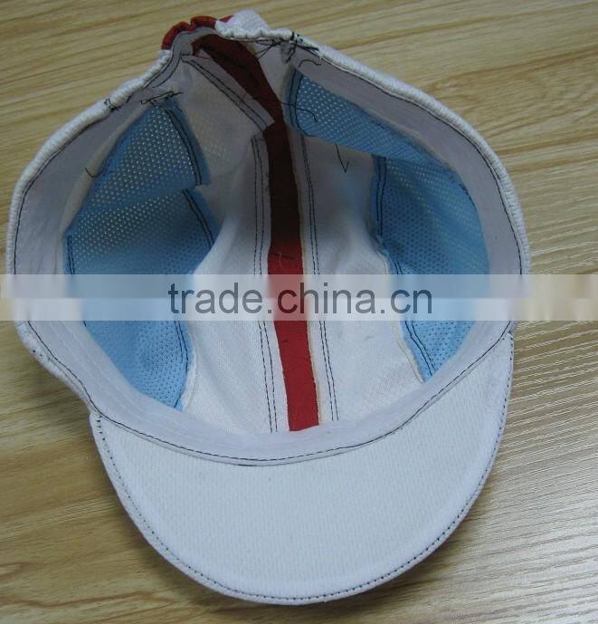 cycling cap polyster material print logo bike hat