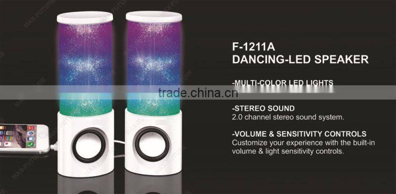 Color LED Pulse Speaker with Color LED Light-show Speakers