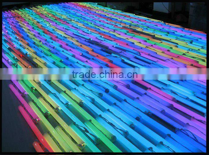 dmx rgb led tube controller program digital led lights 12v 12w