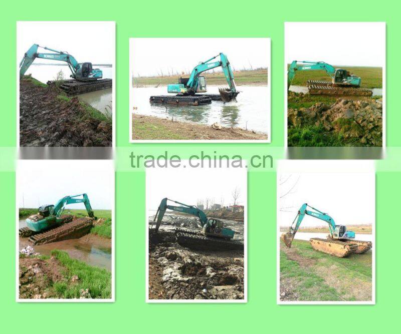 Floating Track for PC200 , PC210 , PC220 , HITACHI EX210 , ZX200 , ZX210 , ZX240 Amphibious Excavator , , Model: MAX200PU