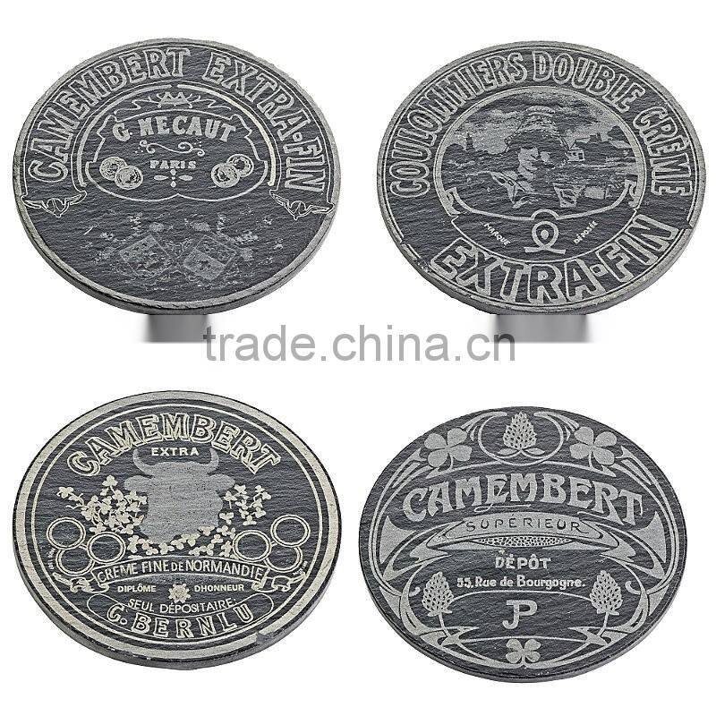 Wholesale slate stone coaster