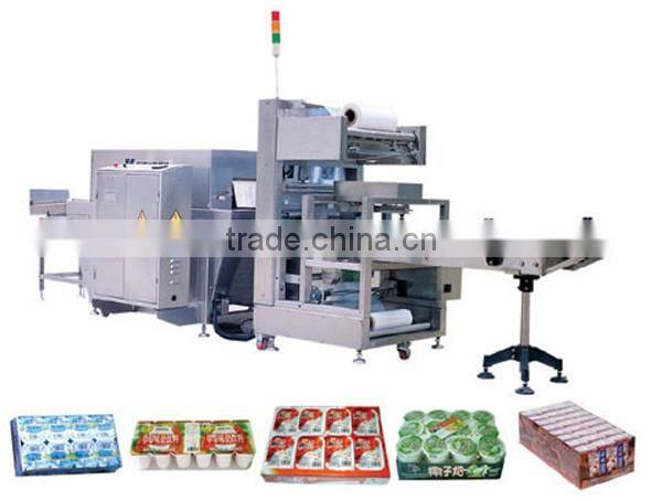 shrink packing machine sealing part and heat tunnel use for packing bottles