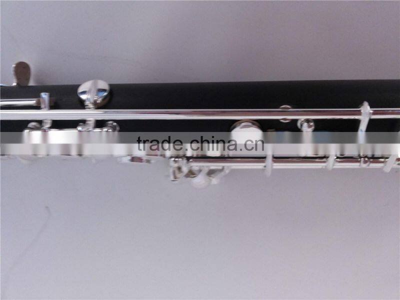 composite wood body cupronickle keys with silver plated semi automatic children type B oboe