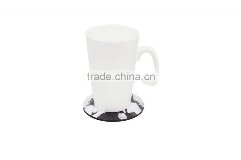 Hotsale new design coffee cup or mugs round MDF Hardboard Photo