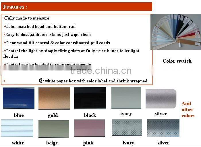 1" aluminum mini blind-shutters