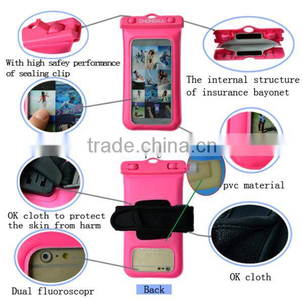 Smartphone Waterproof PVC Mobile Phone Bag