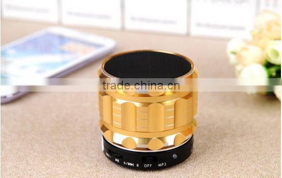 High Quality New Arrive S10 Metal Case Mini Protable Bluetooth Speaker Wireless Speaker With Fm Radio