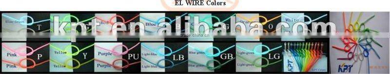 brightness red neon el luminescent wire decoration posters
