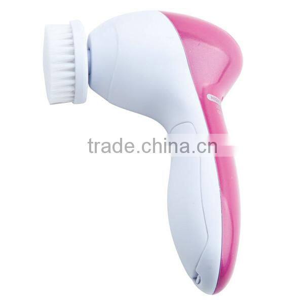Facial cleaner with 2 replaceable massage heads/face massager/electric face massager