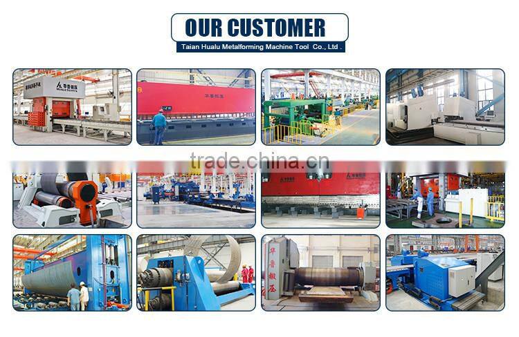 Hydraulic Cnc large size shipyard plate rolling machine WE11K-30*17000