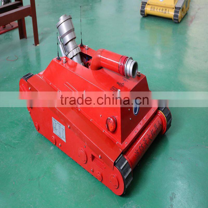 Remote control fire extinguishing robot