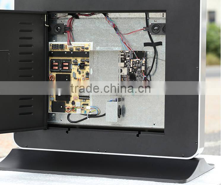 Floor standing 26" wall mount android advertising digital signage with global guarantee