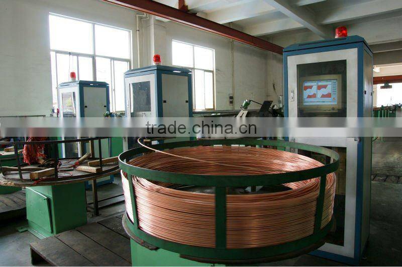 Compressor Pipe Double Single Wall Tube Copper Coated Pipe for refrigerator freezer