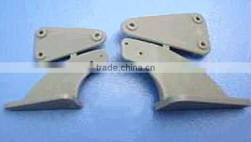 RC Aircraft Parts 2 holes Grey Plastic Control Horns For rc plane DIY special use