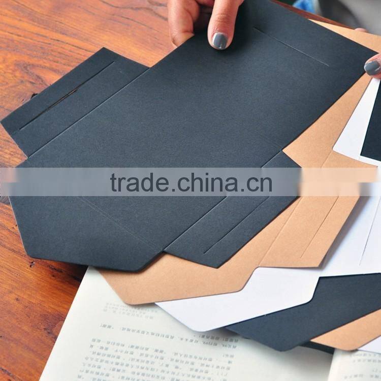 Different material reycled special thick paper envelope CD bag