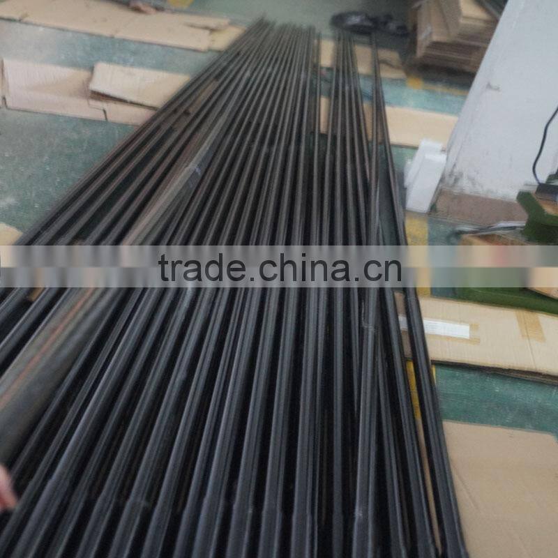 Telescopic carbon fiber tubes and poles