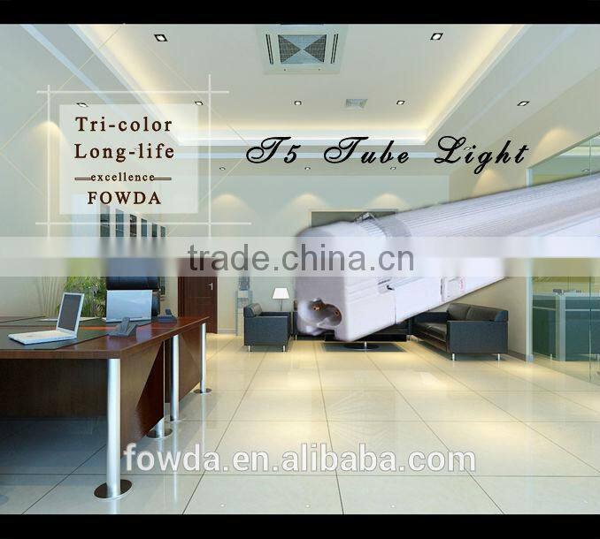 T5 TRI COLOR TUBE LIGHT WITH SWITCH & PC COVER 8W 14W 21W 28W STOCK