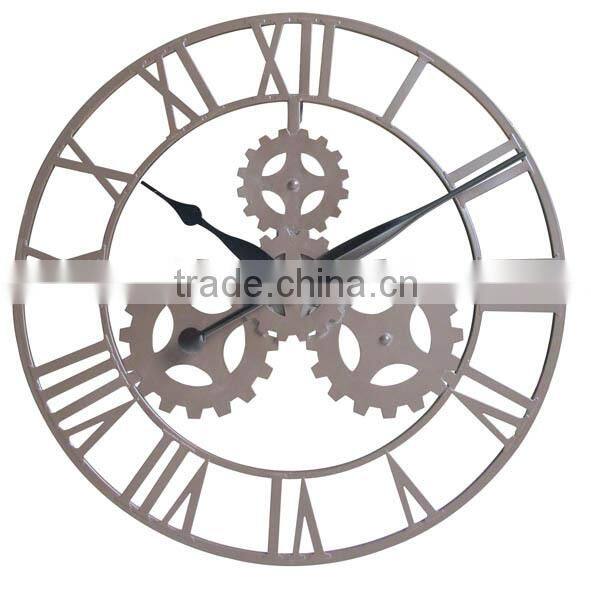 Mordern Home Wall Decorative Quartz Metal Clocks