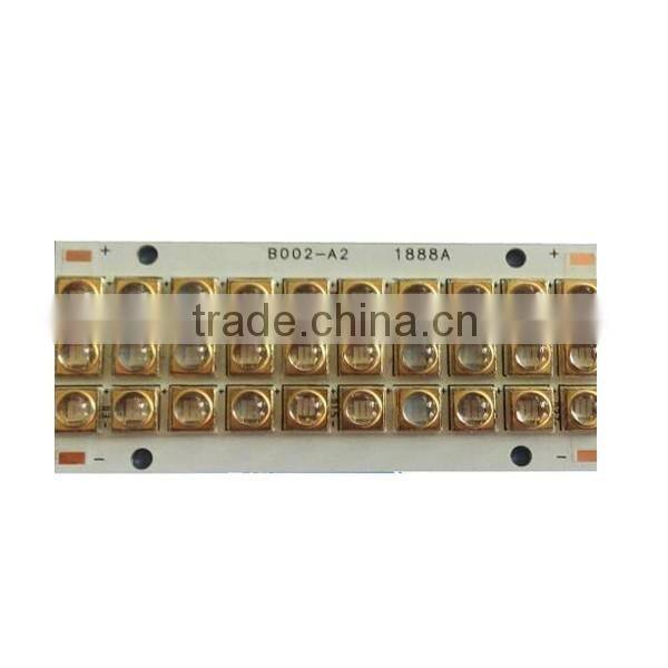 High current/ 365nm Solution (4W/cm2 at 365nm)Chip on board 100w 365 uv led
