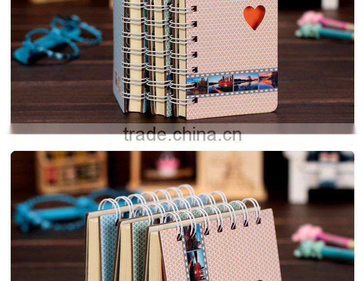 Die Cut Notebook, Notebook School Office Supplier , Wholesale Sprial Binding Paper Notebook