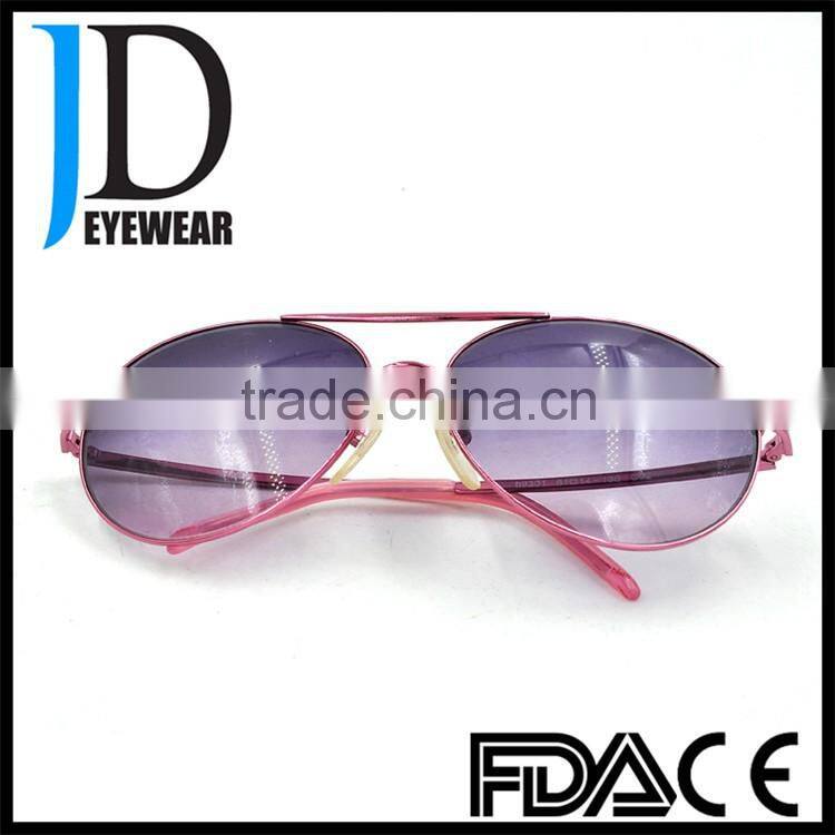Cool and fashion style uv 400 metal sunglasses.