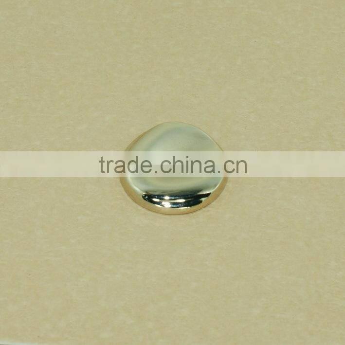 metal short sleeve v neck t shirt with button